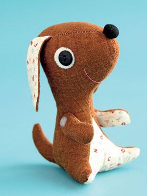 plush craft puppy