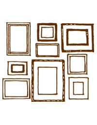 Download Picture Frame Groupings On Walls Background