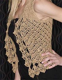 Crochet Vest - Free Crochet Pattern at WomansDay.com