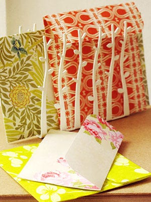 Diy Stationery Make Your Own Envelopes At Womansday Com