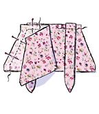 Product, White, Pattern, Pink, Carmine, Magenta, Clothes hanger, Design, Illustration, Creative arts, 