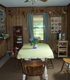 dining room before makeover