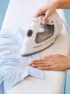 Step 1 iron a buttondown