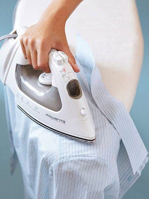 Step 2 iron a buttondown