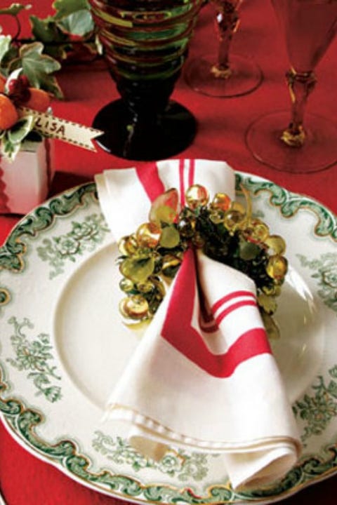 Christmas Decorating Ideas Festive Napkin Ring