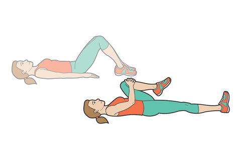 Knee Stretch  - Stretches for Back Pain