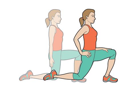 Hip Flexor Stretch - Stretches for Bain Pain