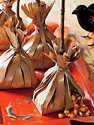 Broom Candy Bags How To