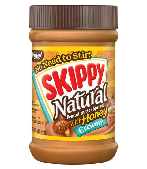 skippy natural with honey creamy 