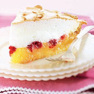 Lemon-Raspberry Meringue Tart