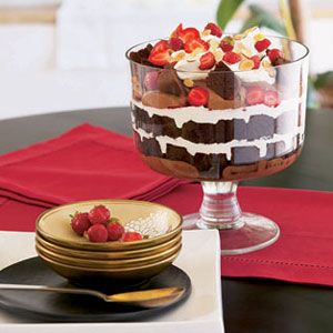 trifle recipe Chocolate-Mousse-Brownie-Trifle