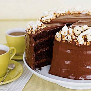 Chocolate Hazelnut Layer Cake