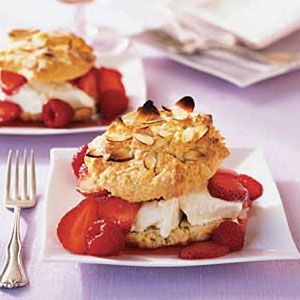 Strawberry-Raspberry-Shortcakes
