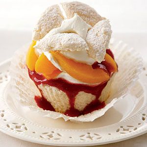 Peach-Melba-Cupcakes