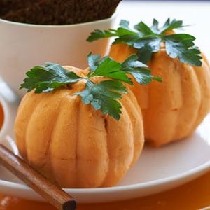halloween food ideas cheese pumpkins