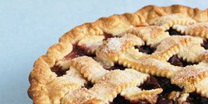 Double-Cherry Lattice Pie Recipe