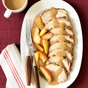 Pork Roast with Apples and Sage