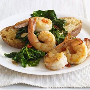 Garlicky-Shrimp-Spinach-Recipe