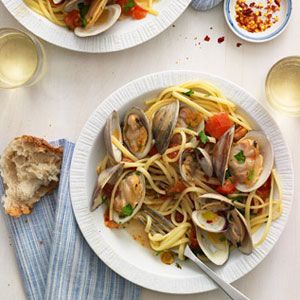 linguine and clam sauce