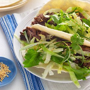 Slow Cooker Asian Beef Tacos