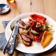 Cumin-Spiced-Flank-Steak-with-Grape-Tomato-Salsa-Recipe