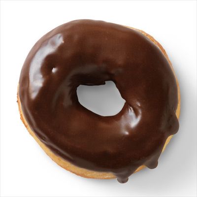 chocolate glazed yeast doughnuts