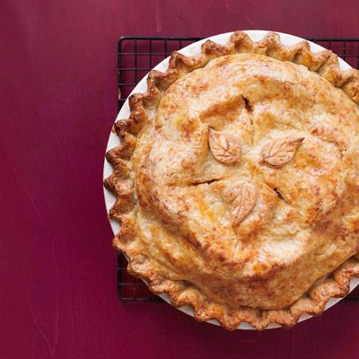 cheddar crusted apple pie