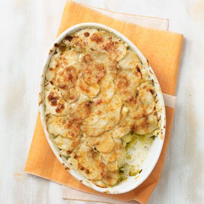 potato artichoke gratin