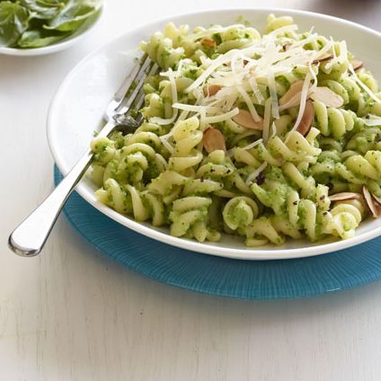 vegan recipes for kids  fusilli with broccoli pesto