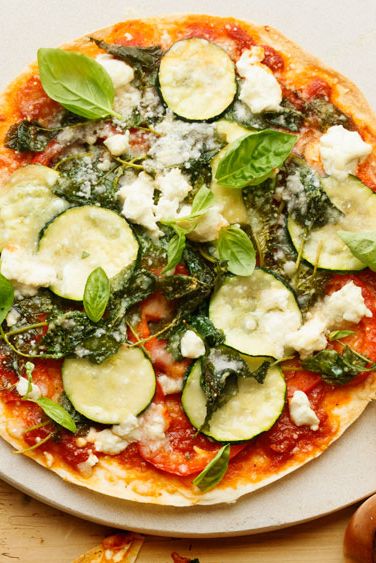 pizza recipes skinny veggie pizza