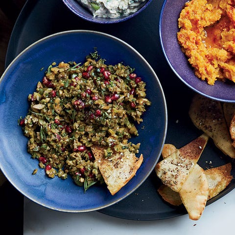 dip recipes - Green Olive, Walnut and Pomegranate Dip dip recipes green olive walnut and pomegranate dip