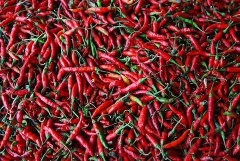 Spicy Food chili peppers