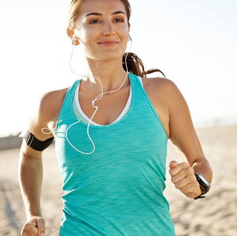 woman running