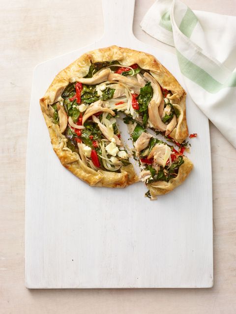 Mediterranean Chicken Galette