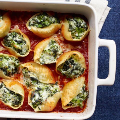 Ricotta Stuffed Shells - Small Town Woman