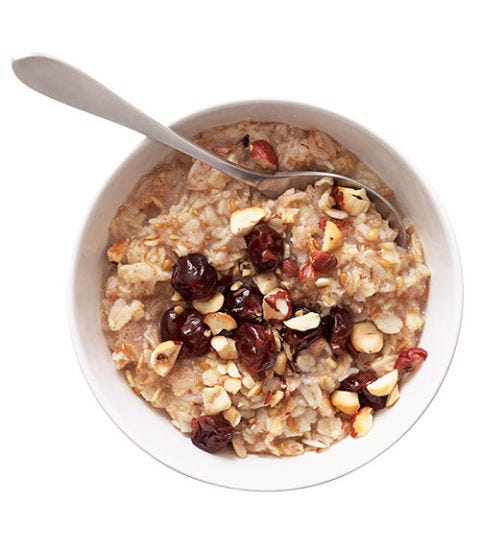 1. Oatmeal <p class="p1">Non-processed (read: not instant) versions of this breakfast favorite are packed with amino acids and vitamin E, which <a href="http://www.womansday.com/style-beauty/beauty-tips-products/the-foolproof-anti-aging-skin-routine-111675" target="_self"><span class="s1">nourish your skin</span></a>, combat sun damage and counteract aging free radicals.</p>