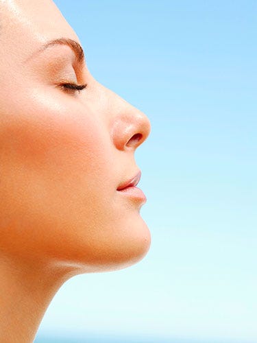 A Better Bronze <p>The darker your skin tone, the less you'll notice lumps and bumps. Try this step-by-step guide to <a href="http://www.womansday.com/style-beauty/beauty-tips-products/how-to-get-a-natural-glow" target="_self">fake an even glow</a>.</p>