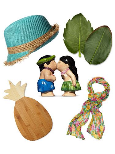 <p>Summer fun doesn't have to end when you leave the seashore. Whether you're looking for fashionable footwear or cute kitchen knick-knacks, these goodies can make your beach-side memories a part of your everyday life—without bursting your budget. Click though for our favorite Hawaiian-themed finds. </p>