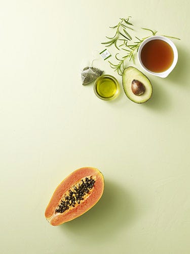 Hair Repair <p>Frizzy? Oily? Never fear. These easy recipes—made from ingredients found in many kitchens—can fix common problems.</p>