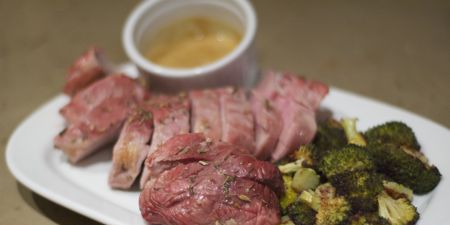 Pork Tenderloin And Roast Broccoli