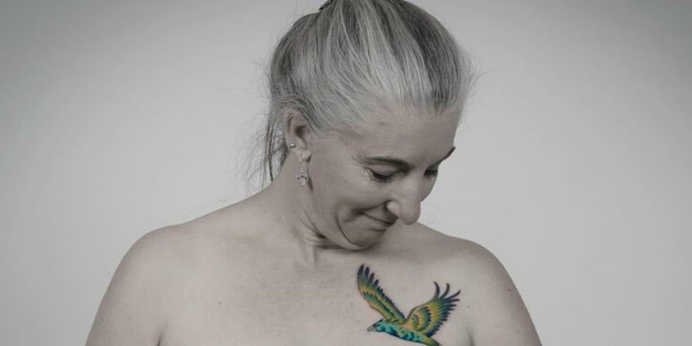 Small Mastectomy Tattoos