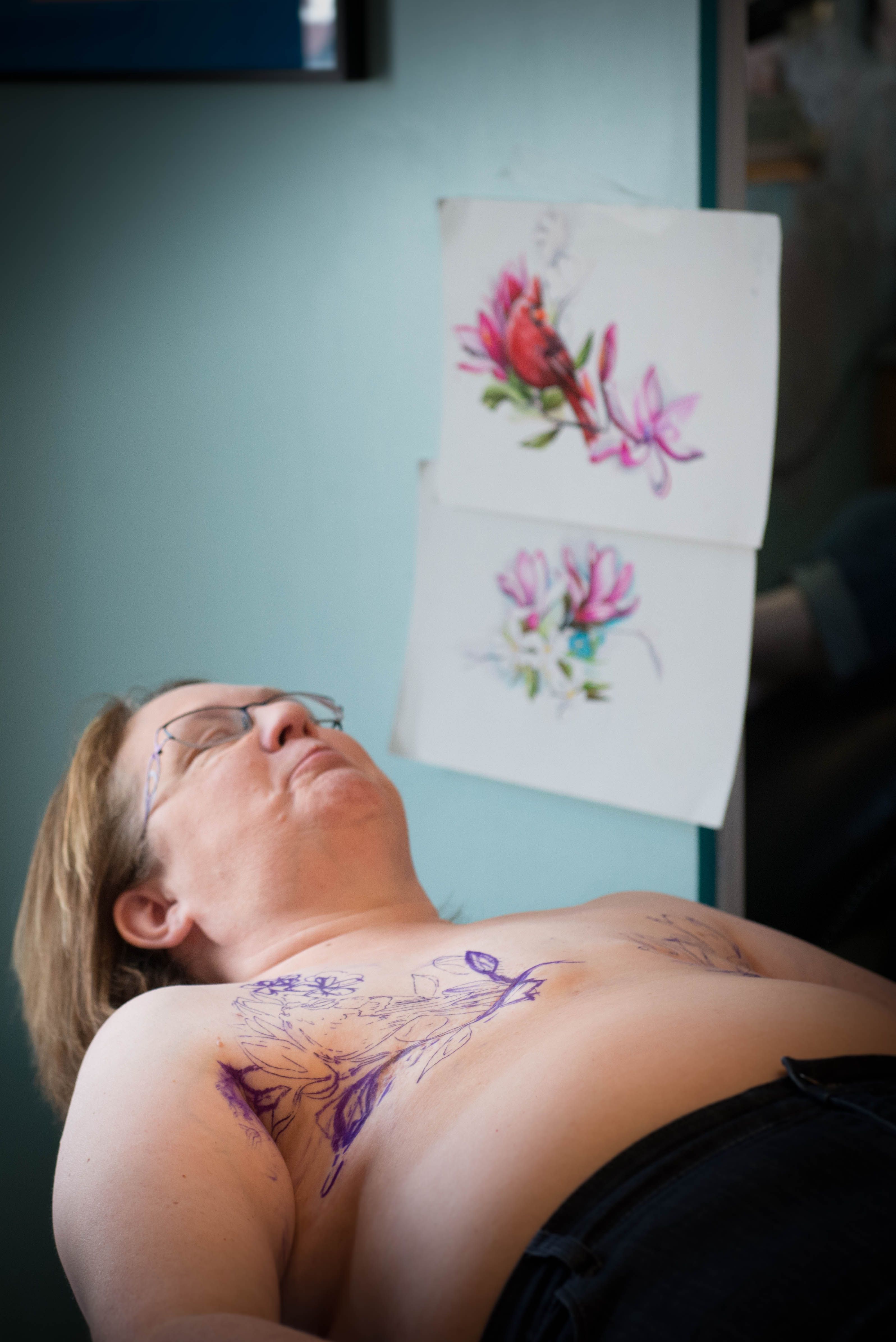 130 After mastectomy tattoo ideas