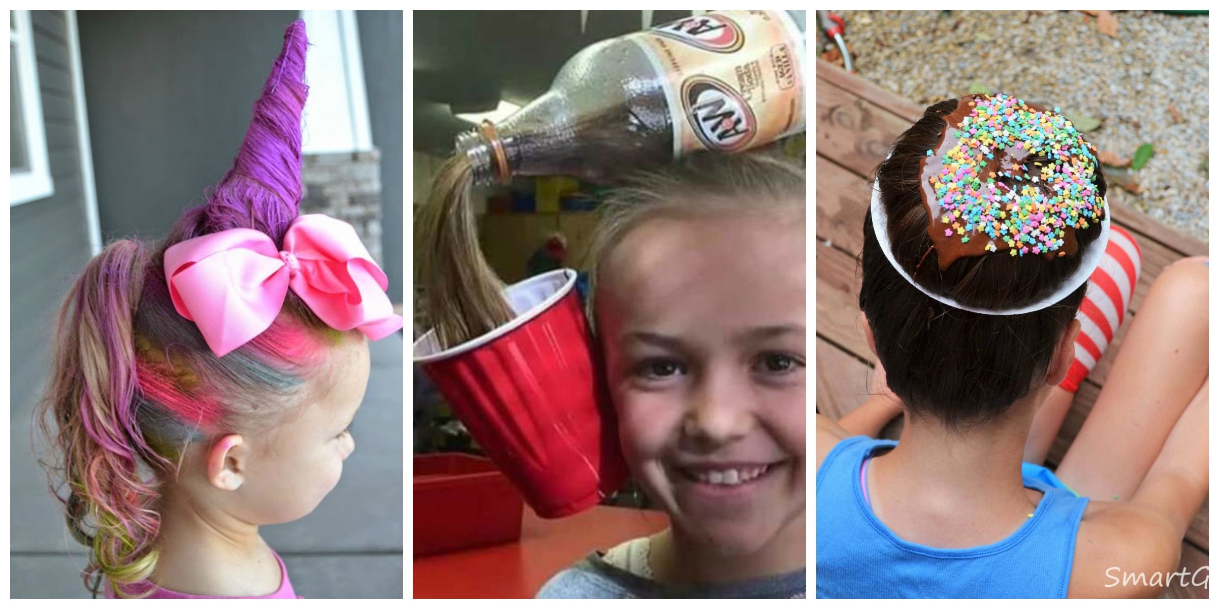 30 Crazy Hair Day Ideas for Girls - Stay at Home Mum