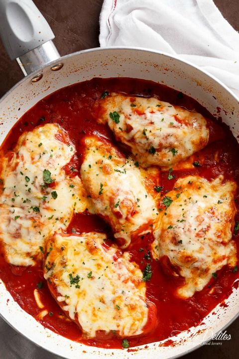 Chicken Cacciatore - Cafe Delites