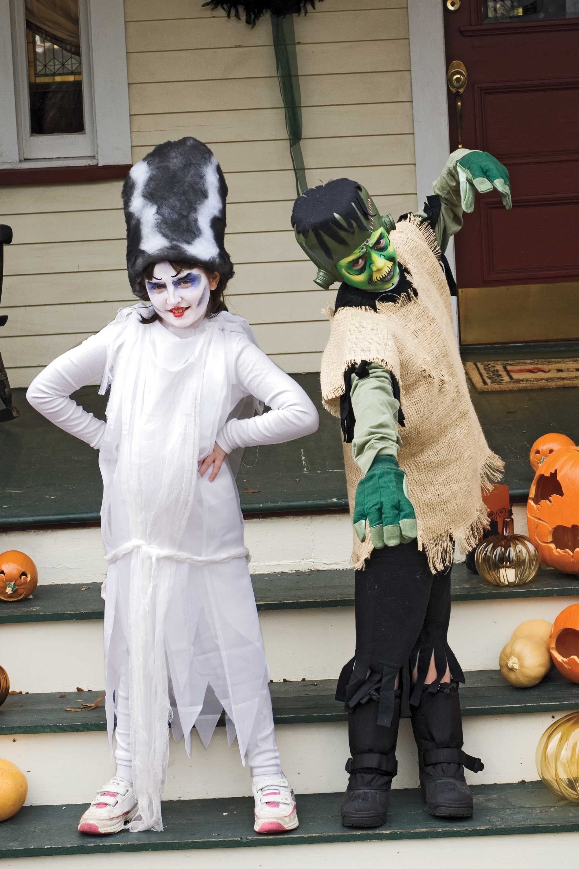 Bride of Frankenstein Costume for Kids pic pic