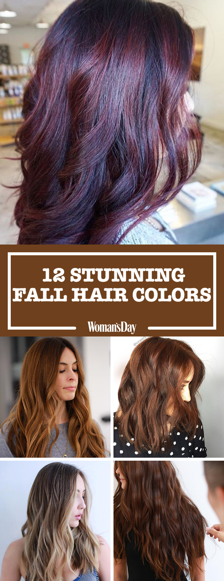 12 Fall Hair Colors 2017 - Best Hair Dyes for Autumn