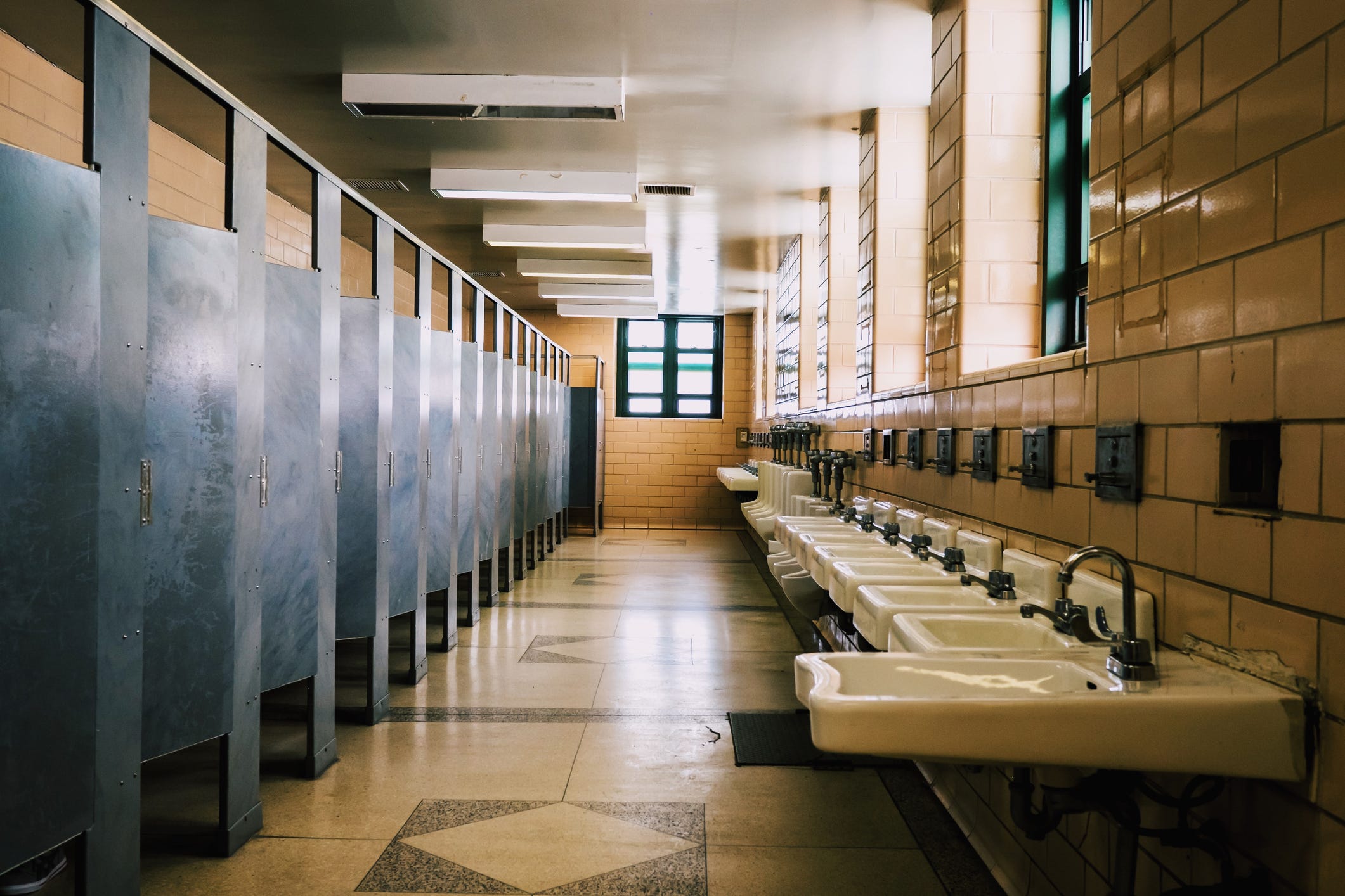 Inside Bathroom Stall