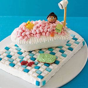 Bubble Bathtub Spa Cake | Amazing: Sculpted Tub, Robe, Slipp… | Flickr
