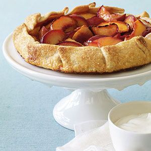 Nectarine, Plum, and Raspberry Pie Recipe