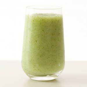 Minty Pear-Honeydew Smoothie